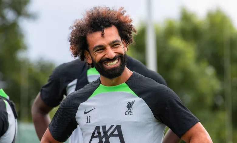 أعلن نادي ليفربول عن عودة محمد صلاح في تدريبات الفريق