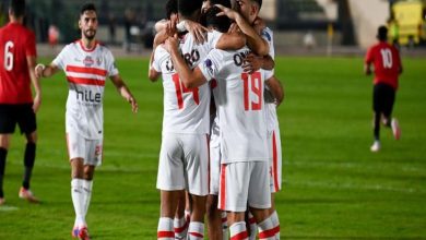 تشكيل لاعبي الزمالك وبلدية المحلة في مباراة الدوري المصري