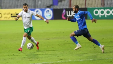 التعادل السلبي يخيم على الشوط الأول بين سموحة والإسماعيلي في الدوري المصري